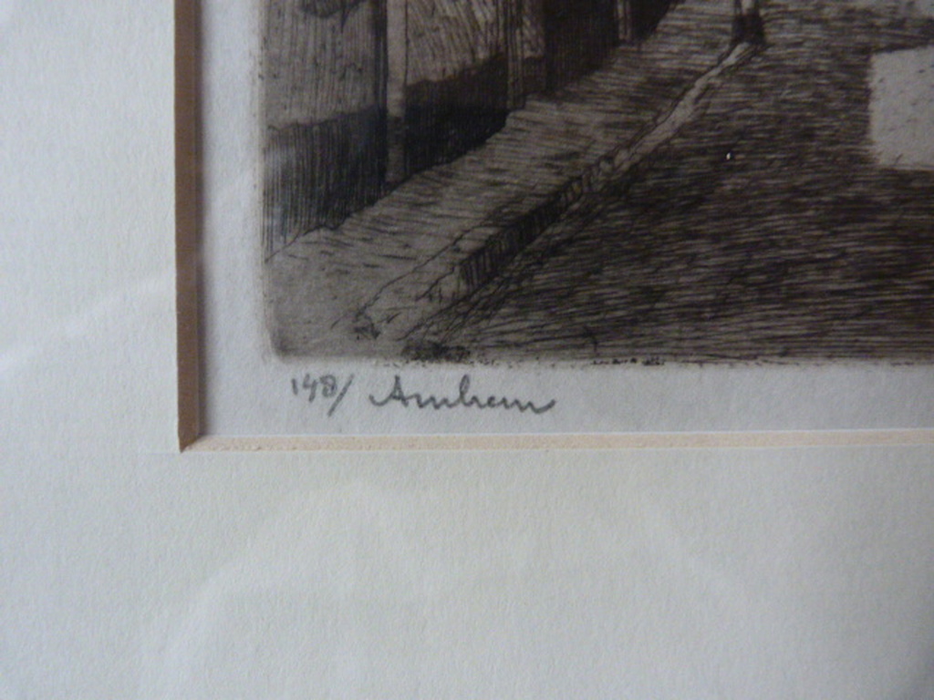 H.E. Roodenburg - Trompetsteeg / Eusebiustoren,  Arnhem. kopen? Bied vanaf 1!