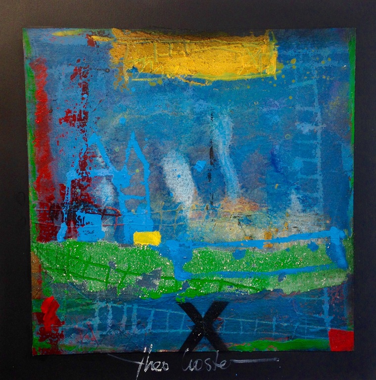 Theo koster, schilderij, a house a home verkocht voor € 90!