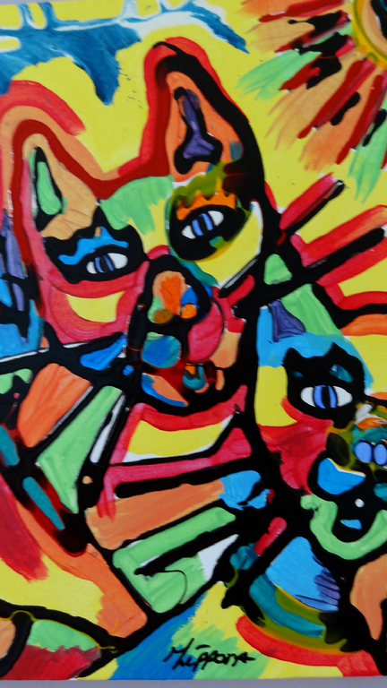 Cat's uit de serie katten van Zippora Meijer kopen? Bied vanaf 15!