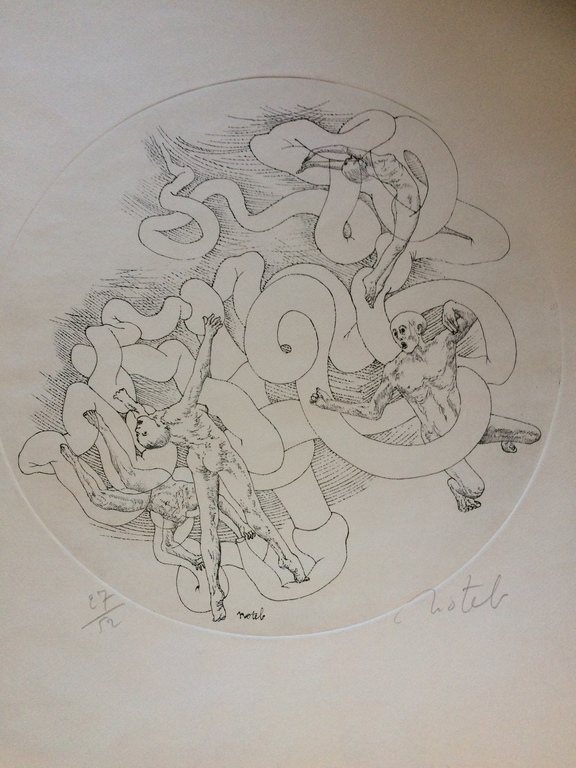 Gouke Notebomer: ronde ets, levenscarroussel kopen? Bied vanaf 1!