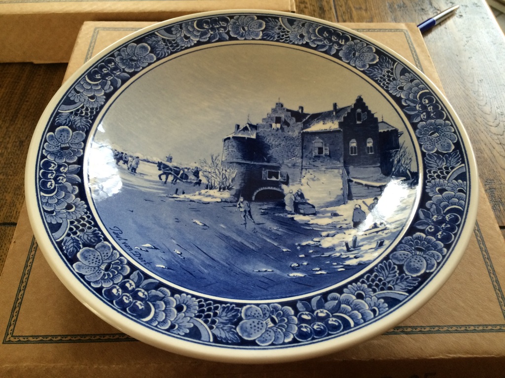 Wandbord 'Bij het oude landhuis' door paul van dort kopen? Bied vanaf 10!