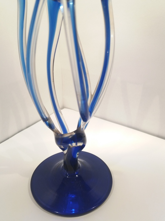 Jozefina Krosno Octopus Vaas Kobalt blauw  kopen? Bied vanaf 1!