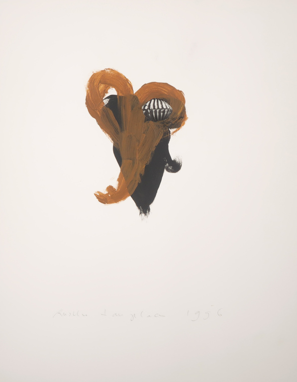 Ruscha Langelaan: Gemengde techniek, Zonder titel kopen? Bied vanaf 1!