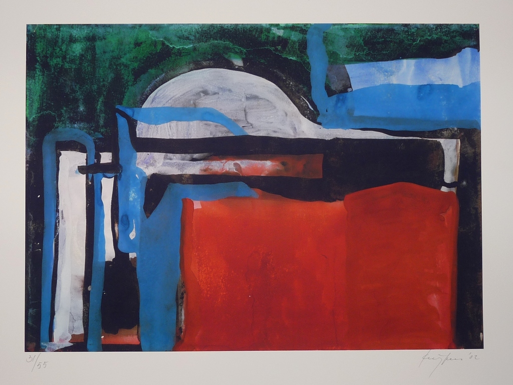 Theo Kuijpers: Giclee, Abstract, Gesigneerd, 2002 kopen? Bied vanaf 75!