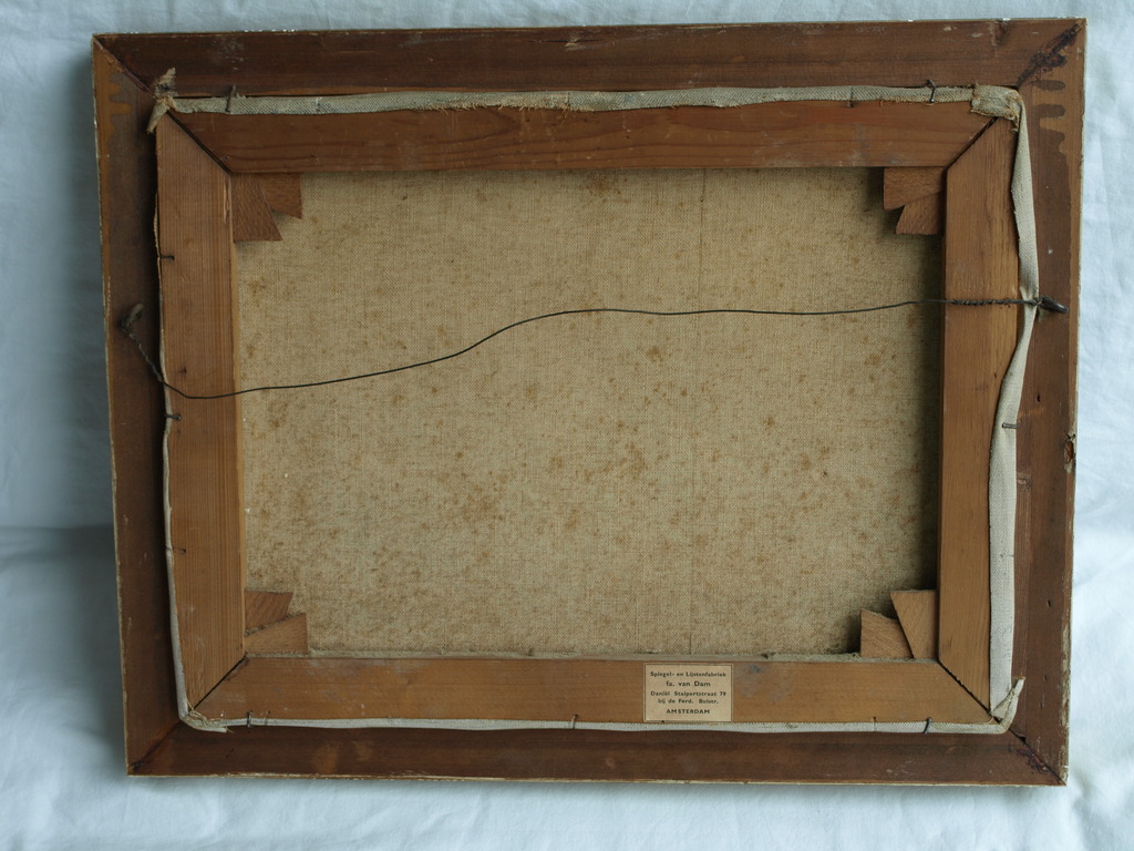 Onbekend : Olieverf op doek – Boerderij – Gesigneerd en ingelijst  kopen? Bied vanaf 1!