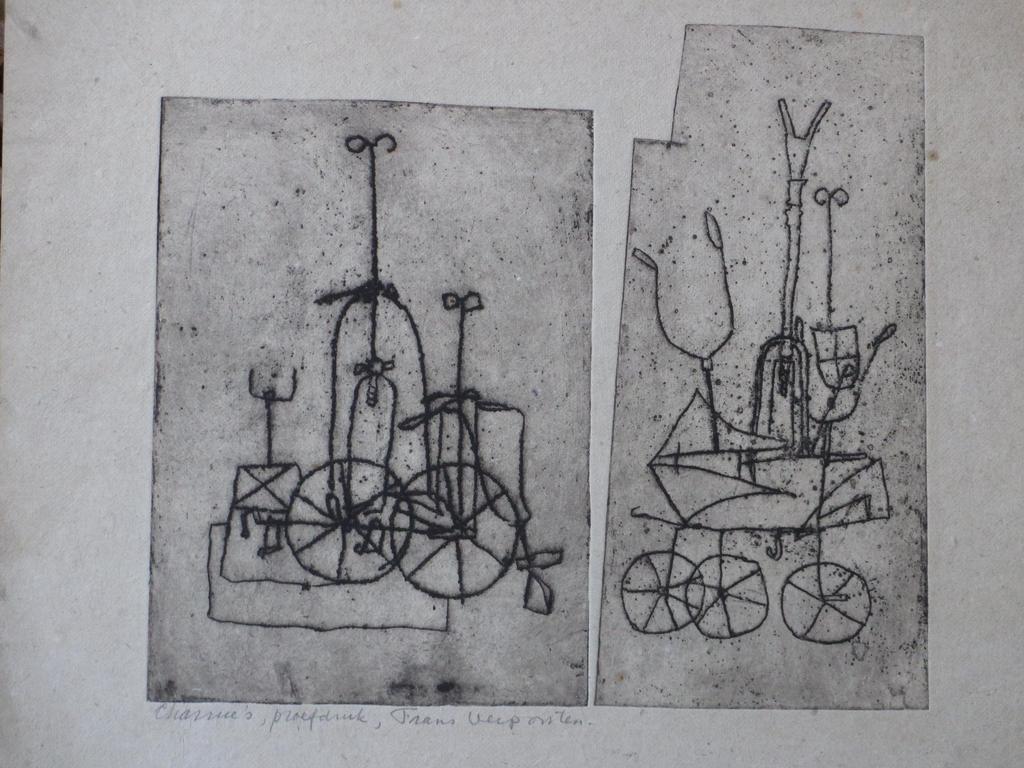 Frans Verpoorten, Charrue's , Ets verkocht voor € 35!