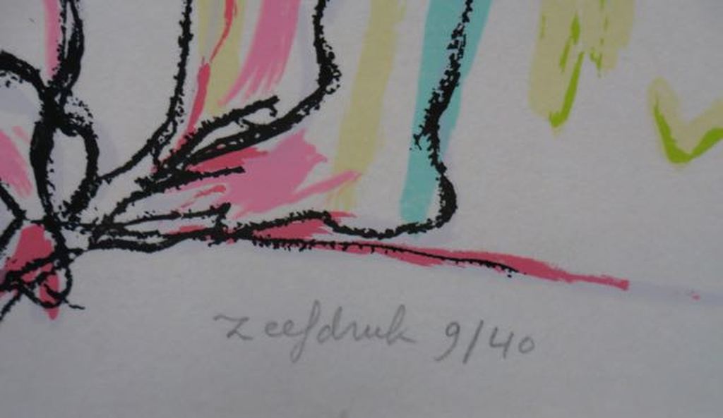 Hanny Ramaer: Zeefdruk, Zonder titel kopen? Bied vanaf 1!