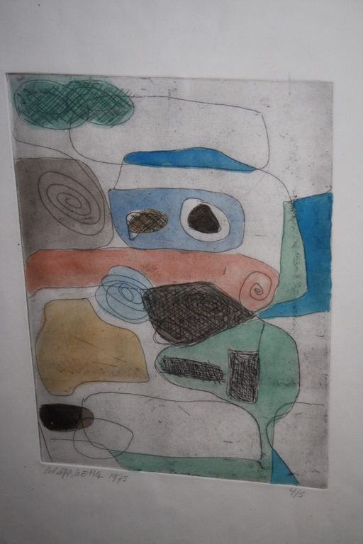 GERARD SCHAPERKÖTTER - ABSTRACT FIGUUR - ETS verkocht voor € 85!