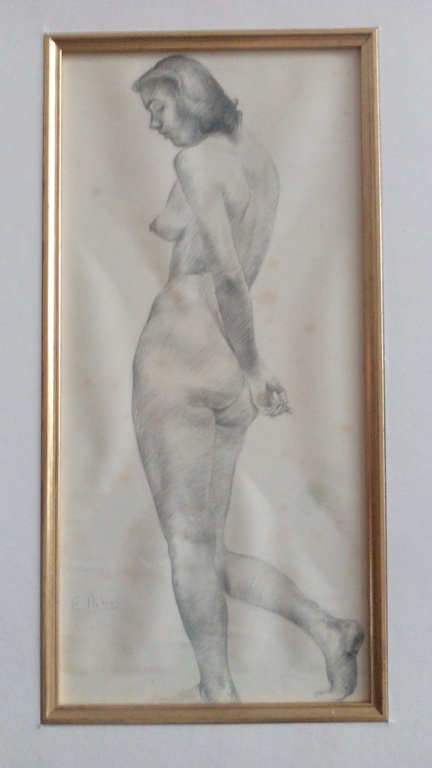 Evert Pieters Gesigneerd ''Staand naaktmodel'' kopen? Bied vanaf 1!