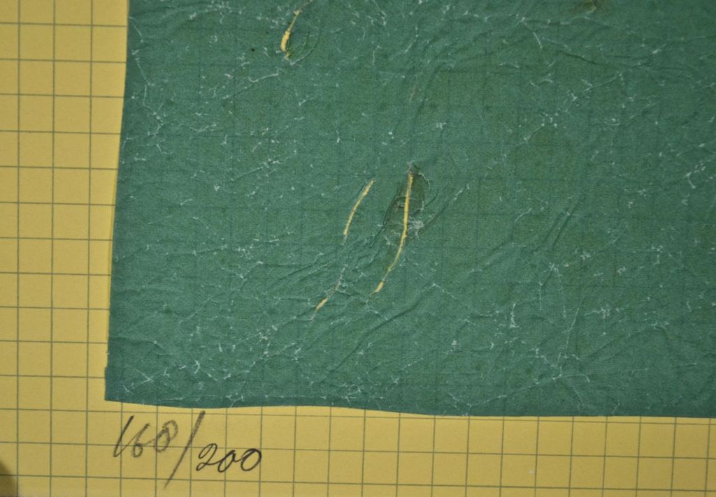 Mark Brusse: Litho/collage. Landschap kopen? Bied vanaf 50!