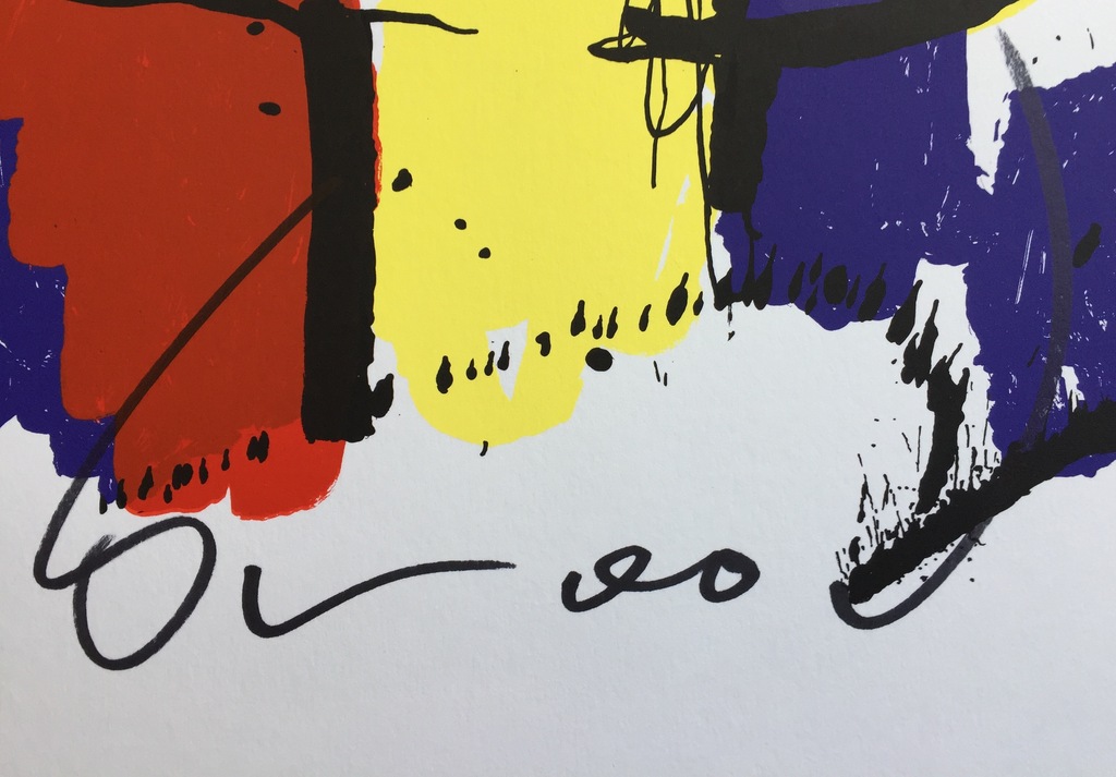 Herman Brood - Hand gesigneerde zeefdruk: Brasil God kopen? Bied vanaf 1!