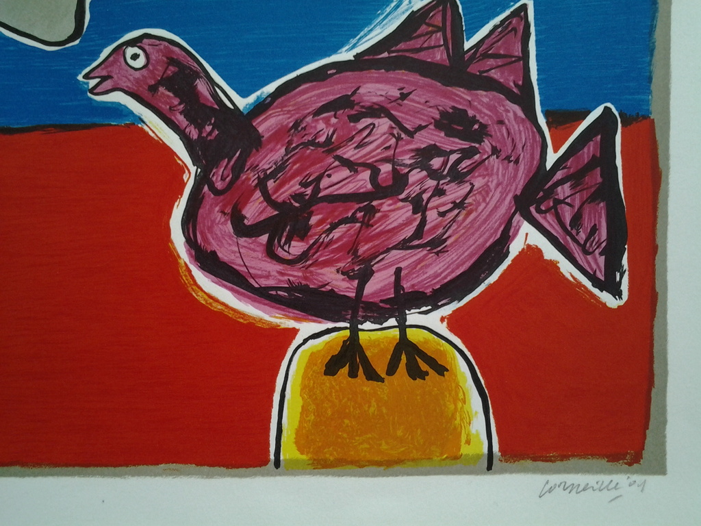 Corneille , Litho op zwaar papier ,  kopen? Bied vanaf 120!