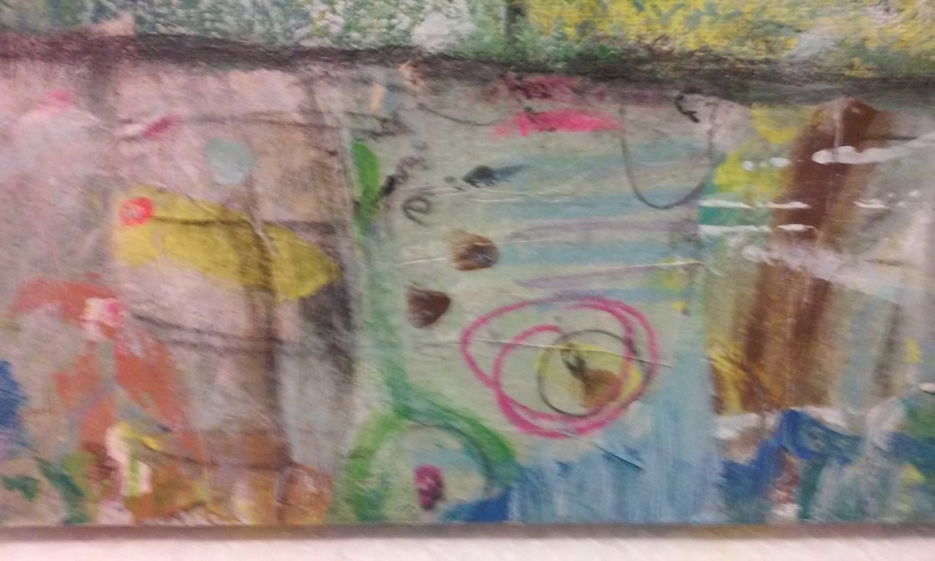  Gele poes acryl op doek  kopen? Bied vanaf 55!