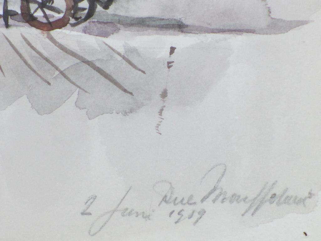 Han Krug, Parijs's stadsgezicht, Aquarel 1959 kopen? Bied vanaf 45!