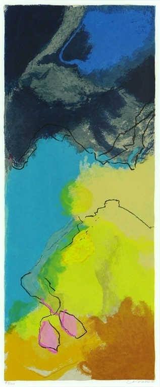 HENK van VESSEM Gr Zeefdruk ZEEDRIFT I Handgesigneerd verkocht voor € 65!