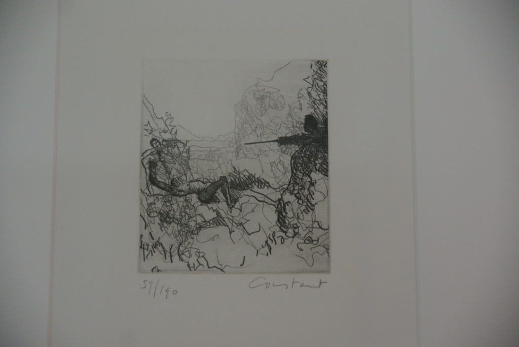 Constant - "Revolutie" - ets - oplage: 190 verkocht voor € 375!