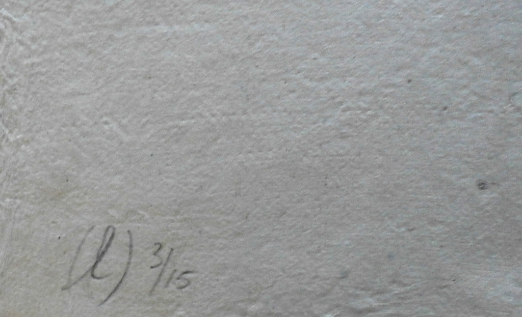 Tiddo Nieboer - houtsnede: compositie - 1997 kopen? Bied vanaf 60!