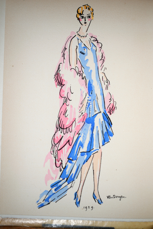 Kees van Dongen - Parisienne verkocht voor € 350!