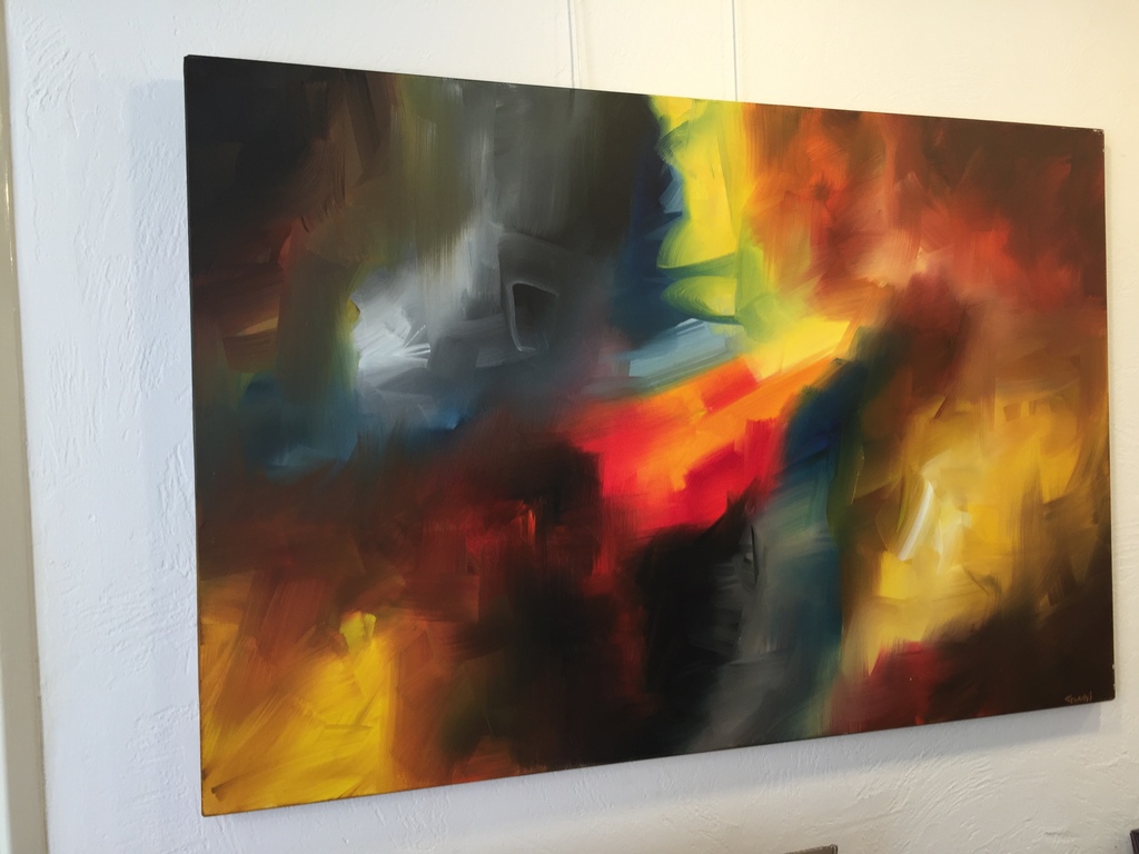 Gena Genadyj    acryl op doek   ABSRACT kopen? Bied vanaf 100!