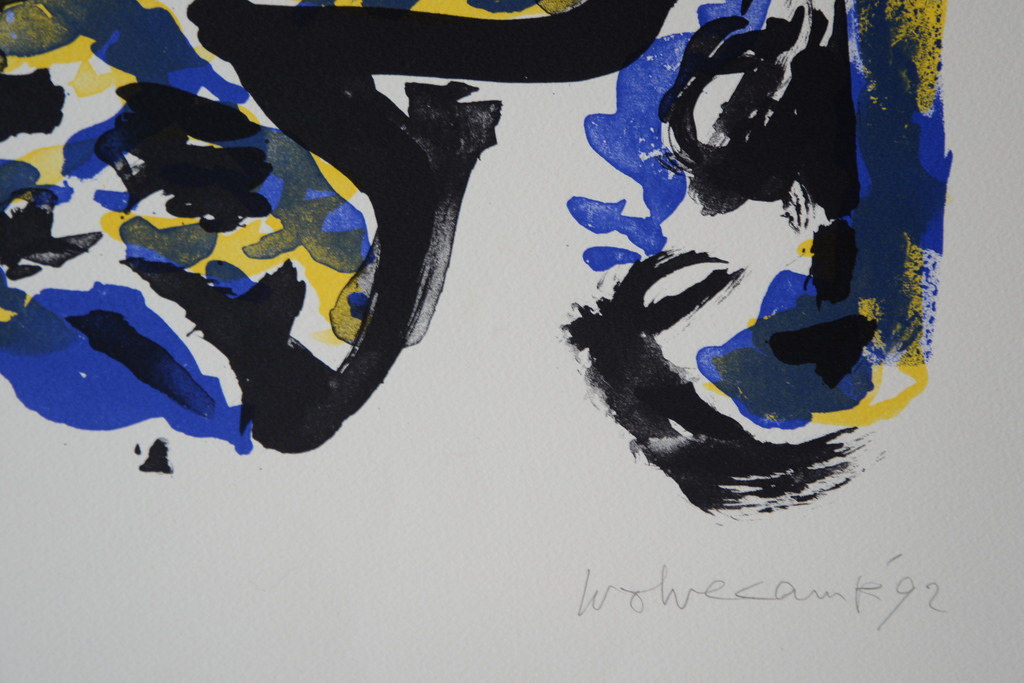 Theo Wolvekamp - originele Kleurenzeefdruk - 1992 -  Gesigneerd  -  Nr.31/125 kopen? Bied vanaf 115!