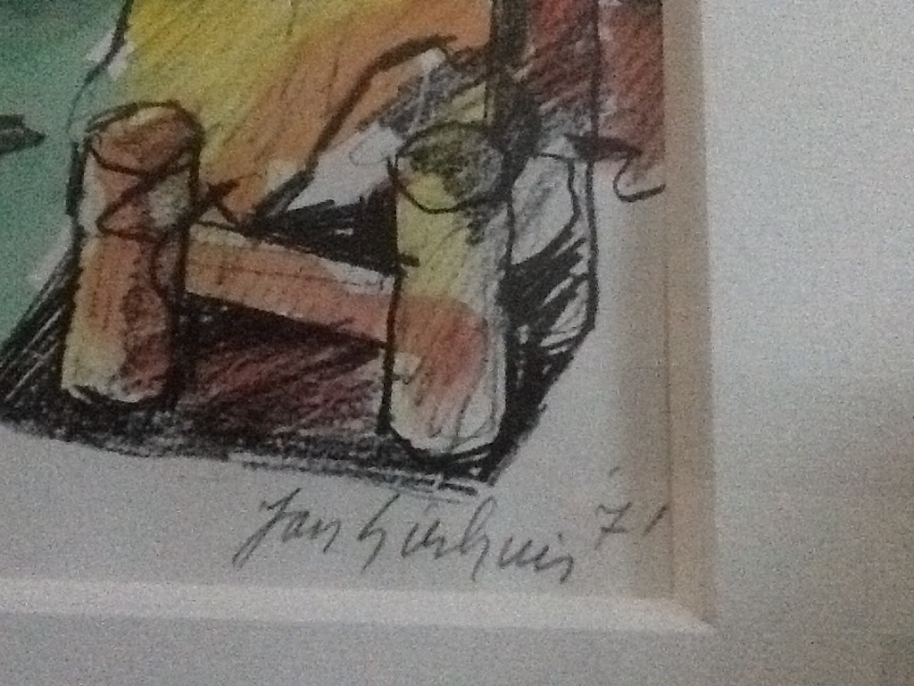 Jan Sierhuis : Aquarel , de Stoel kopen? Bied vanaf 120!