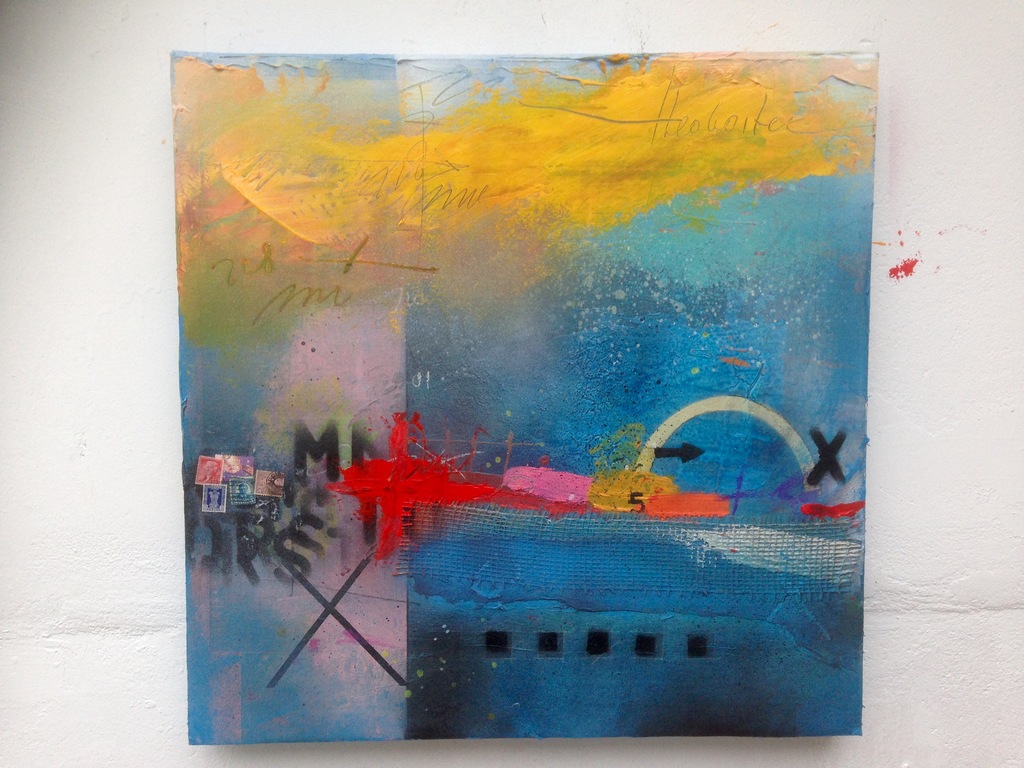 Theo koster: gemengde techniek, the seaside kopen? Bied vanaf 1!