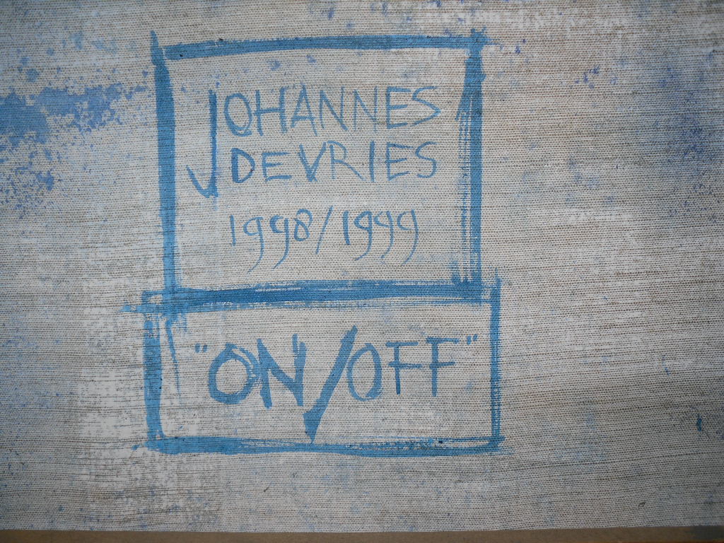 ON/OFF - Johannes de Vries uit 1998-1999 kopen? Bied vanaf 800!