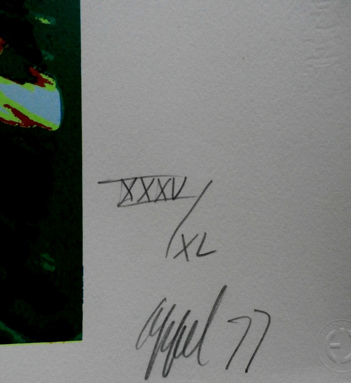 Karel Appel - zeefdruk: Wednesday - 1977 kopen? Bied vanaf 200!