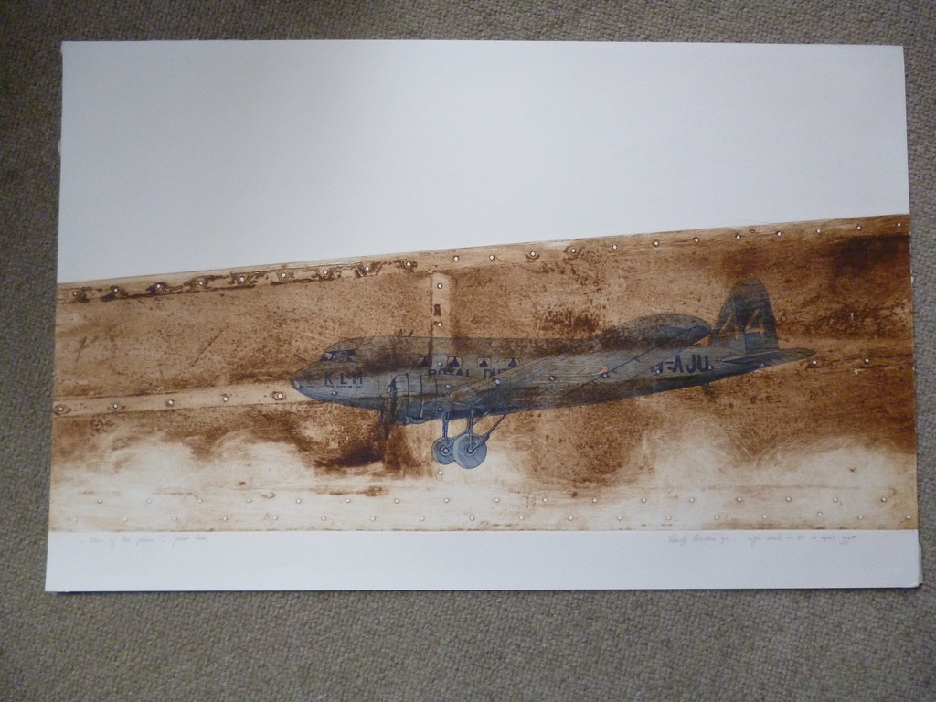 "Skin of the plane" part two verkocht voor € 65!