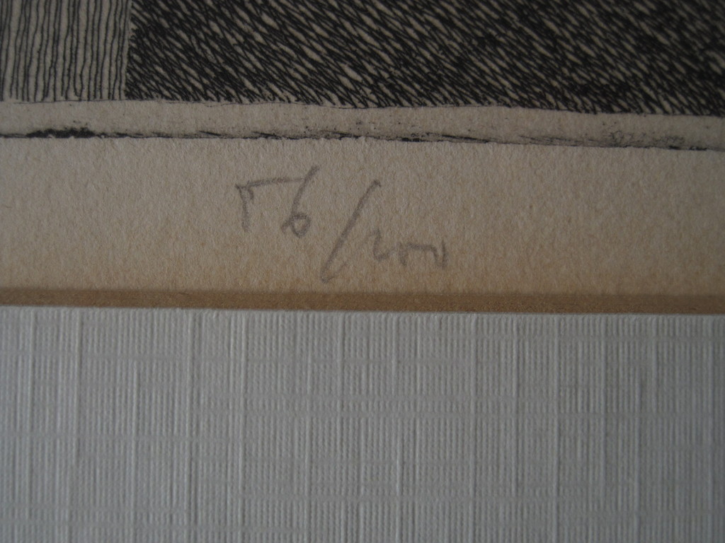  Boeiende en grote Henk vd Haar drogenaald Ets "Spiegel" gesigneerd 1975 kopen? Bied vanaf 1!