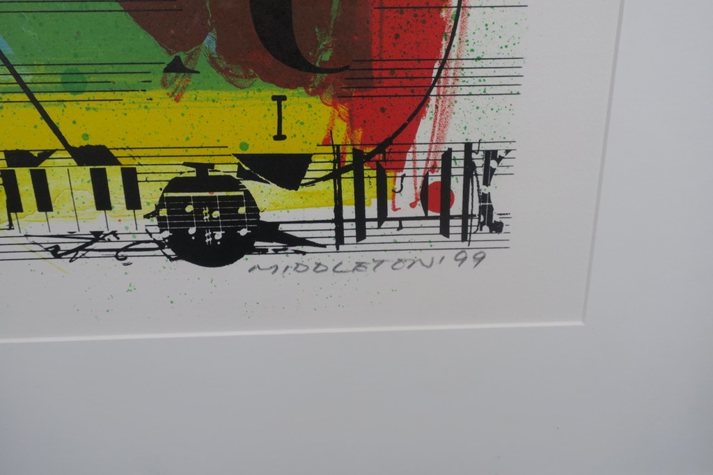 Sam Middleton: Zeefdruk, Bolivia - Ingelijst kopen? Bied vanaf 50!