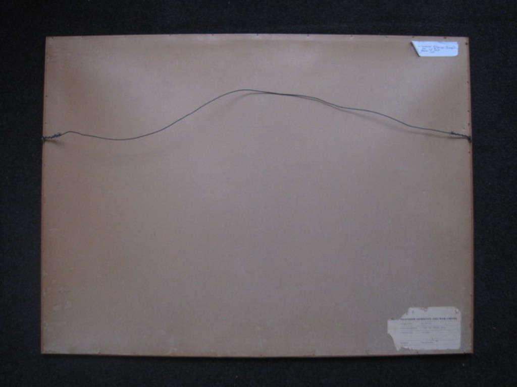 Verstilde figuratie Houtsnede 18/30 van Amsterdamse Graficus Flip van der Burgt  kopen? Bied vanaf 1!