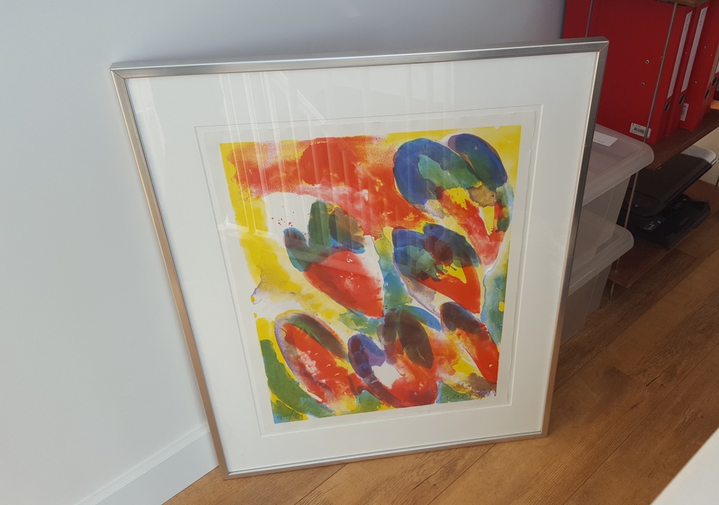Laatste keer aangeboden: Jan Cremer (1940) - Tulpen, zeefdruk 21/65, gesigneerd kopen? Bied vanaf 165!