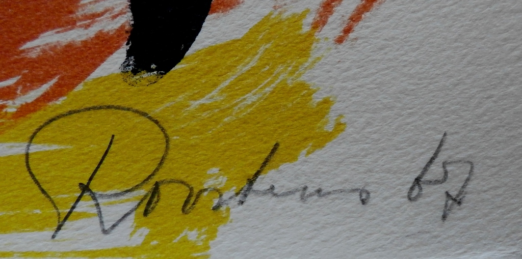 Anton Rooskens - litho 9 - 1967   kopen? Bied vanaf 295!