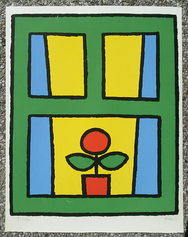 Dick Bruna - Van binnen, zeefdruk (gesigneerd en genummerd) kopen? Bied vanaf 150!