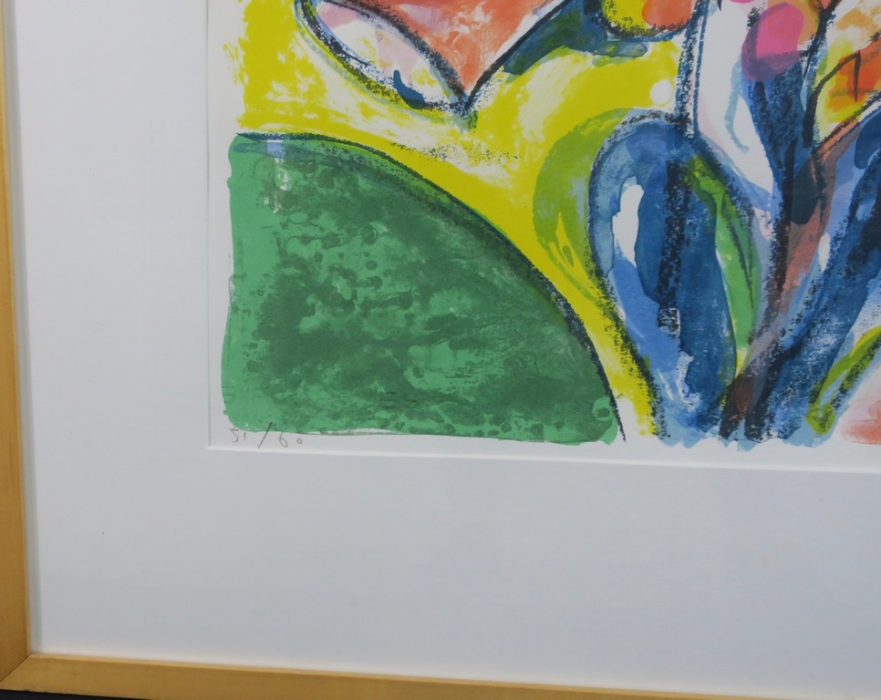 Anton Vrede: Litho, Trust no man - Ingelijst kopen? Bied vanaf 40!