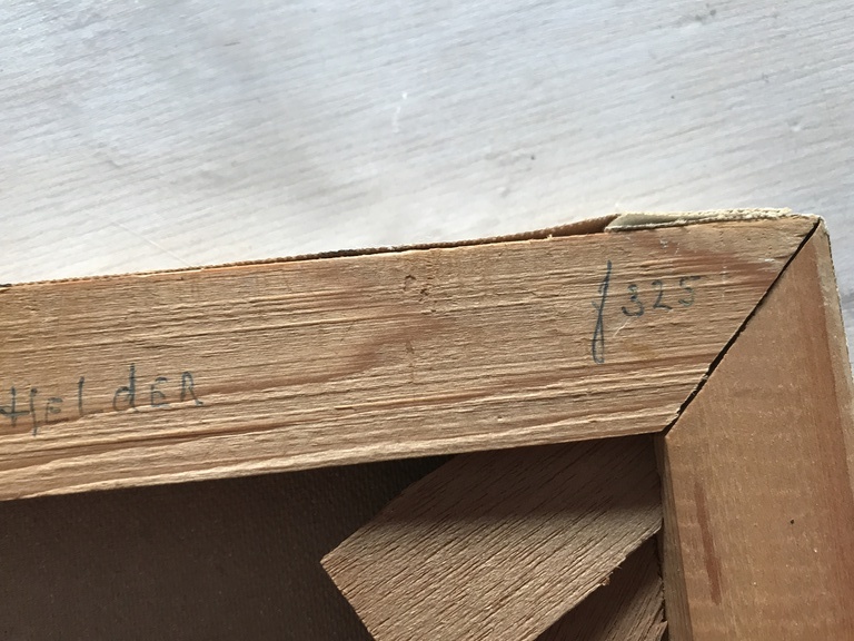 Jan Kelderman( 1914 - 1990 ) - Olieverf op doek- Tussen Alkmaar & Den Helder kopen? Bied vanaf 65!