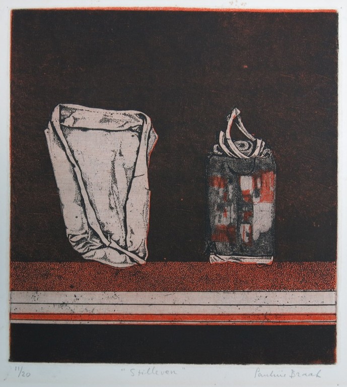 Pauline Braat: Ets en Aquatint, Stilleven kopen? Bied vanaf 1!