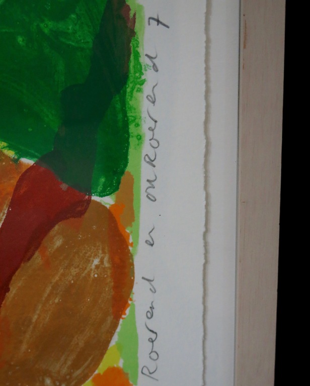 Cees Dolk: Zeefdruk, Roerend en onroerend 7 -Ingelijst  kopen? Bied vanaf 50!