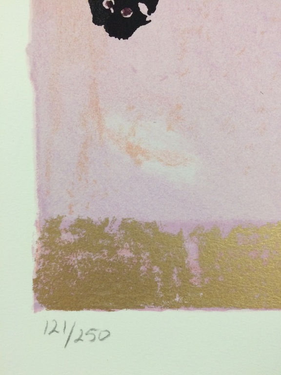 Gerti Bierenbroodspot, zeefdruk op papier kopen? Bied vanaf 75!