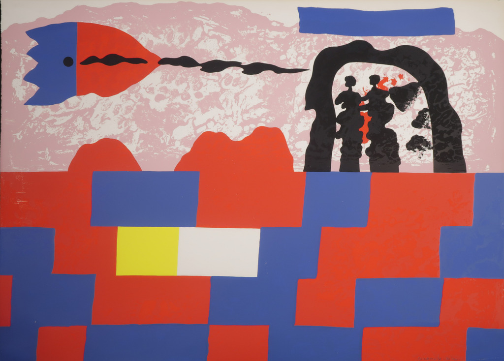 Jef Diederen: Litho, Z.T.  kopen? Bied vanaf 25!