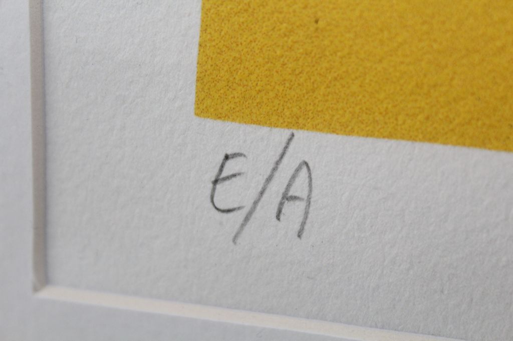 Corneille, Zeefdruk le chat et l'Oiseau. Ingekaderd, handgesigneerd   EA exmpl. kopen? Bied vanaf 165!