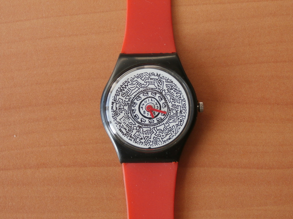 Keith Haring: Horloge: Running Time, oplage 10.000 stuks, 1992 kopen? Bied vanaf 75!