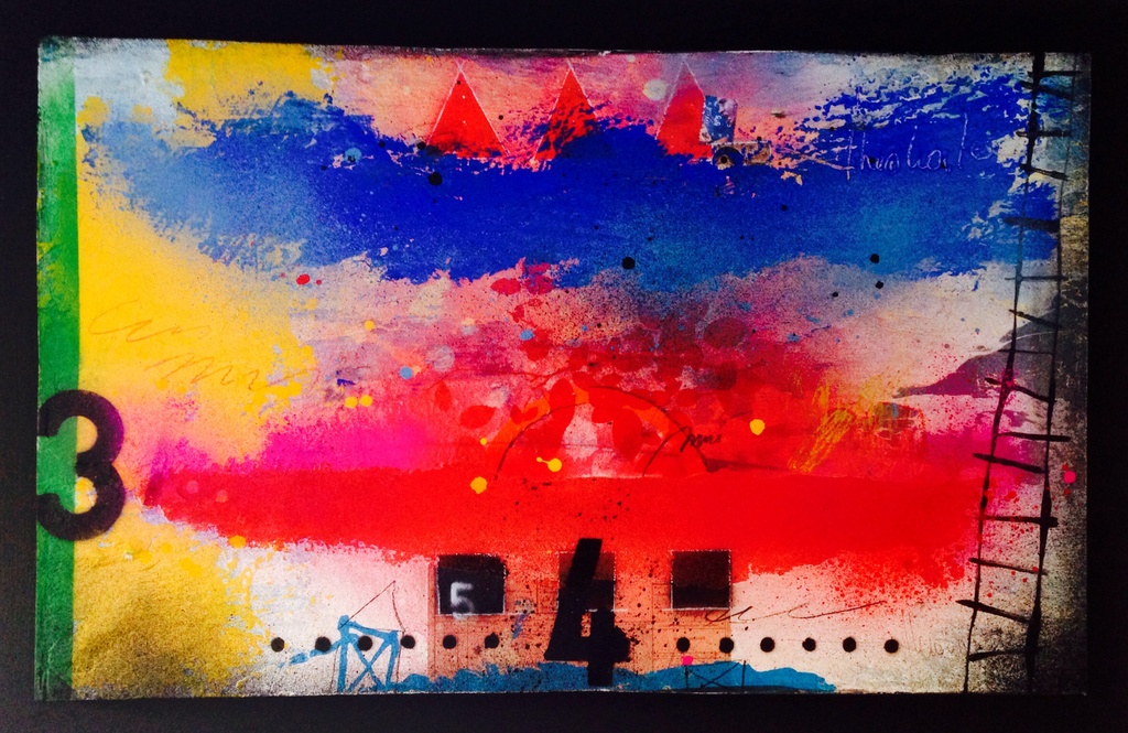 Theo koster, gemengde techniek , 345 verkocht voor € 90!