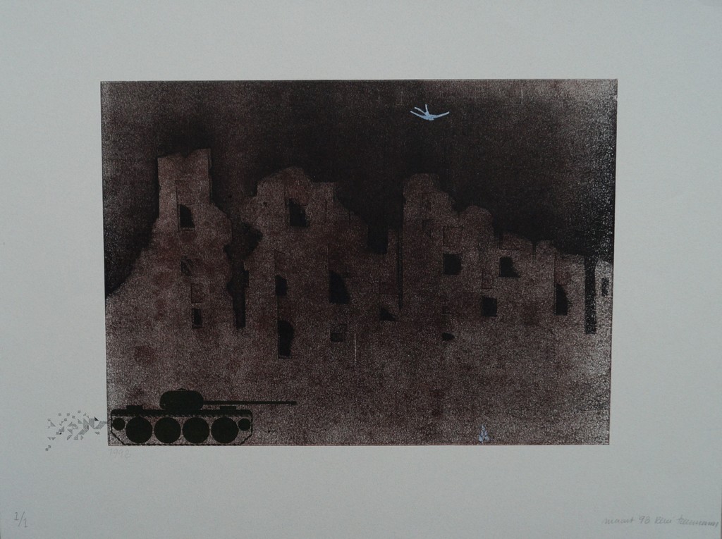 Rene Treumann- gesigneerde prent - 1998 kopen? Bied vanaf 15!