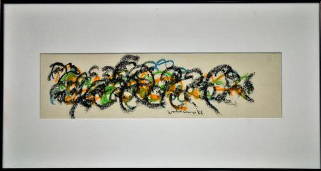 Theo Wolvecamp, Krijttekening verkocht voor € 125!