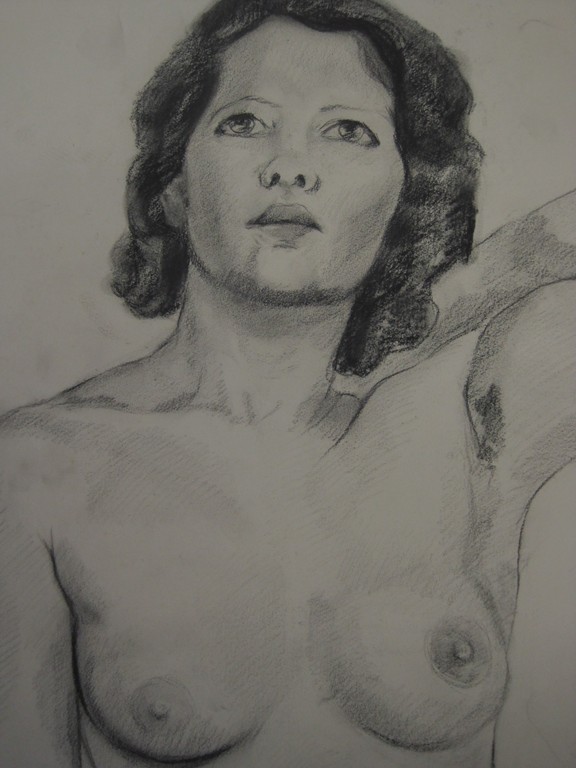 Frits Schiller 1886-1971 - "staand vrouwelijk naakt" pastel 1930 gesigneerd kopen? Bied vanaf 1!