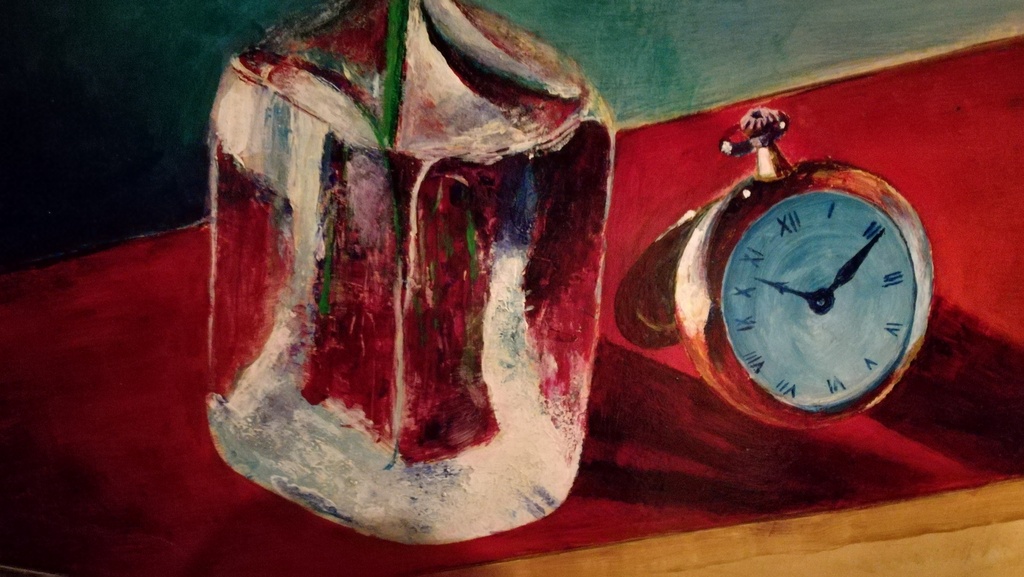 Onbekend kunstenaar, Olieverf op paneel, Roos kopen? Bied vanaf 1!