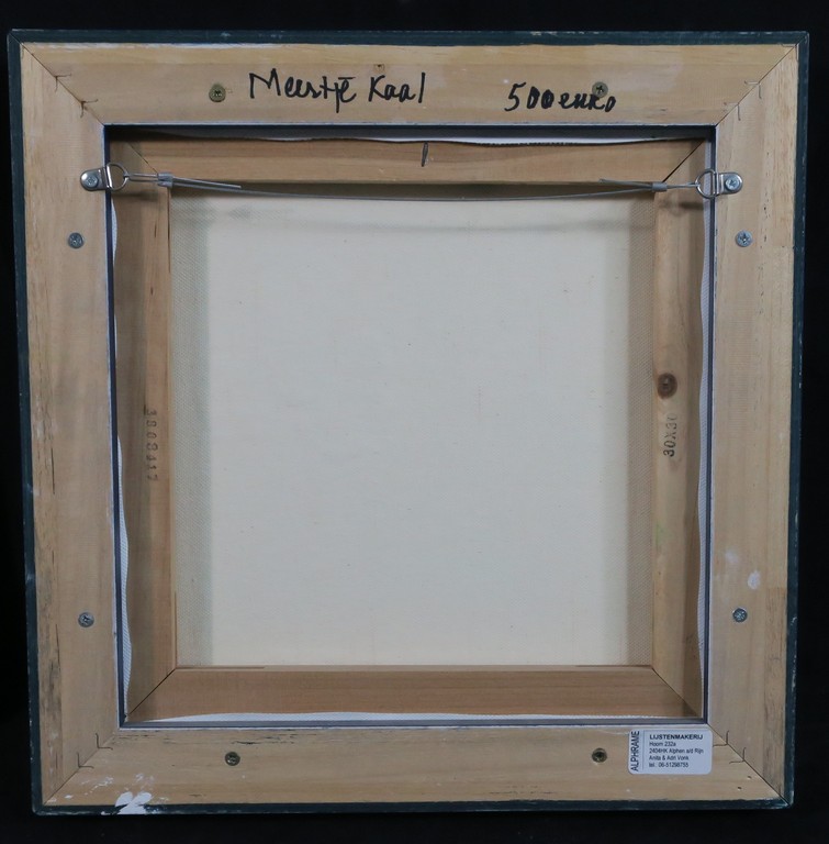 Meertje Kaal: Olieverf, Acryl en Collage op doek, Concept - Ingelijst kopen? Bied vanaf 1!