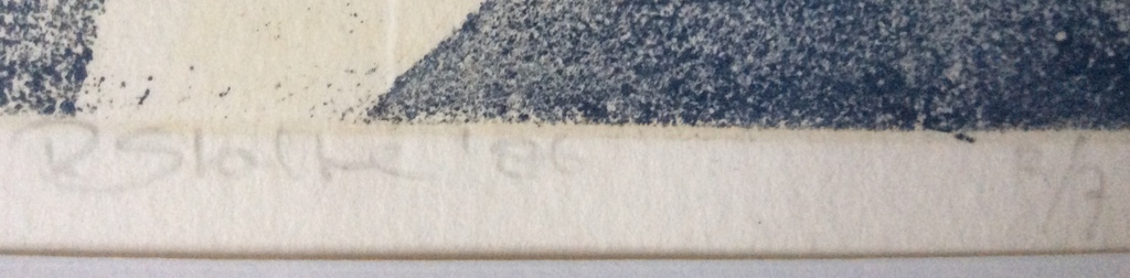 R. Stolte. Litho 2/7 Ingelijst 41x51 cm. Gesigneerd. 1986. kopen? Bied vanaf 1!